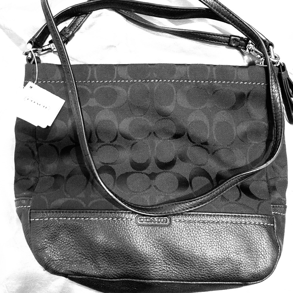 Coach crossbody bag in black